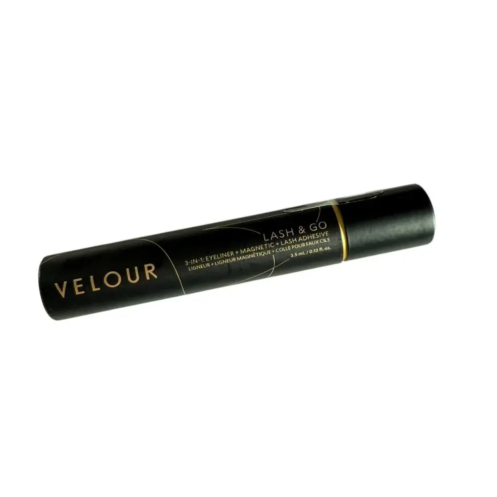 Velour Lash & Go 3-in-1 Eyeliner Magnetic Lash Adhesive Black